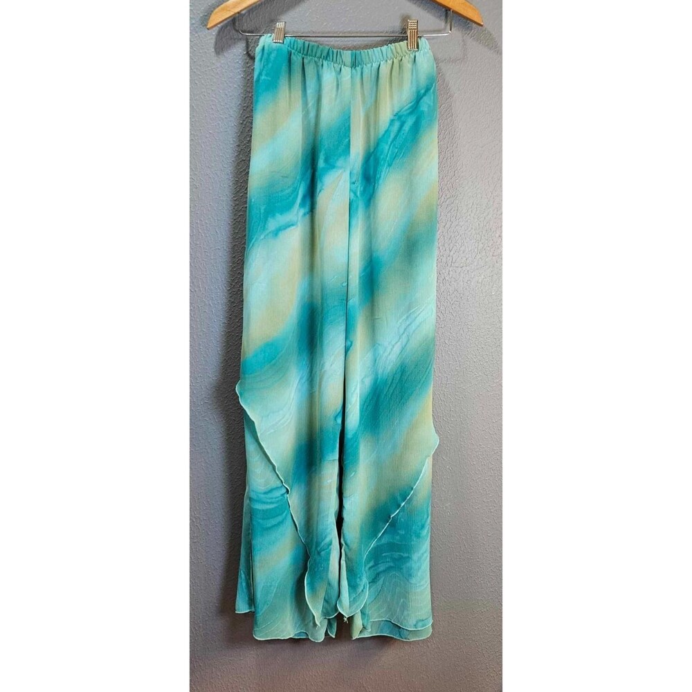 Rapz Lifestyle Womens Pants Medium Wide Leg Palazzo Boho Mermaid vibes